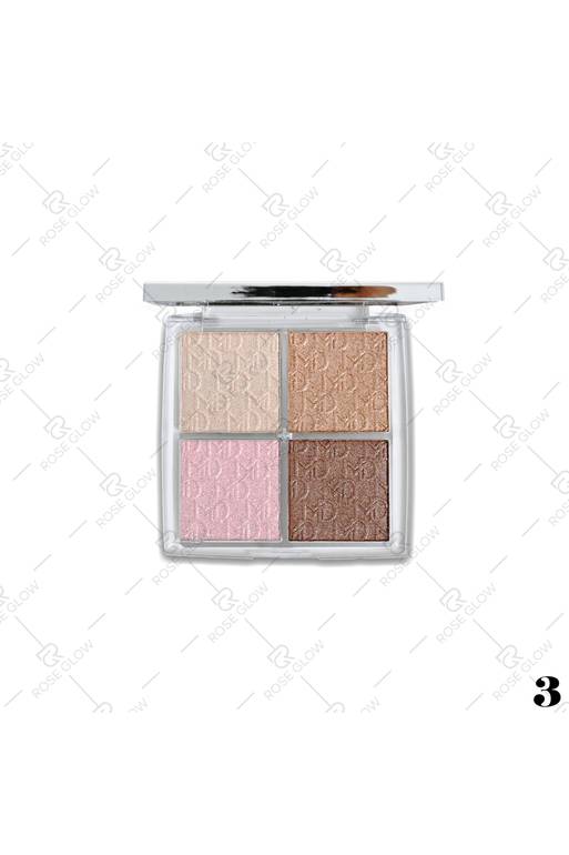 Prismatic Quad Highlighter Palette باليت إضاءة هايلايتر رباعية بلمعان متعدد الأبعاد