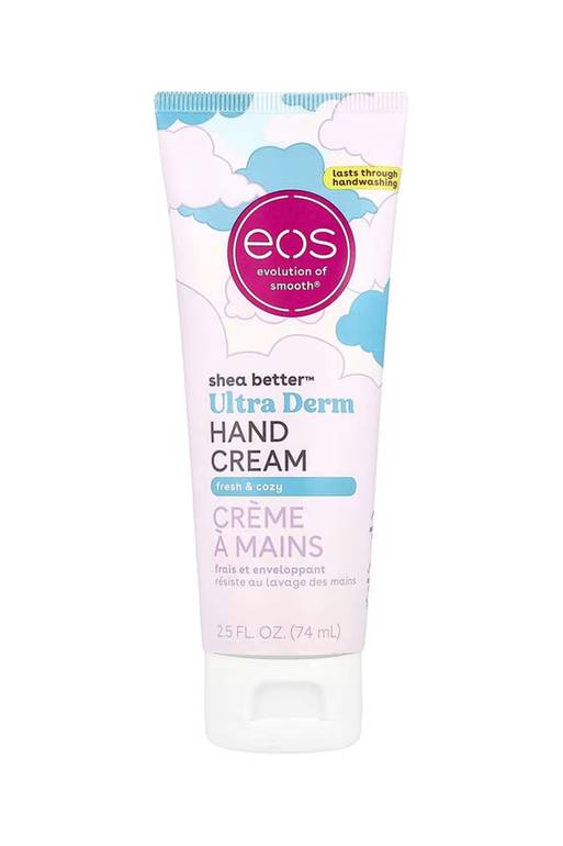 كريم اليدين EOS، Shea Better™، Ultra Derm، منعش ومريح، 74 مل (2.5 أونصة سائلة)