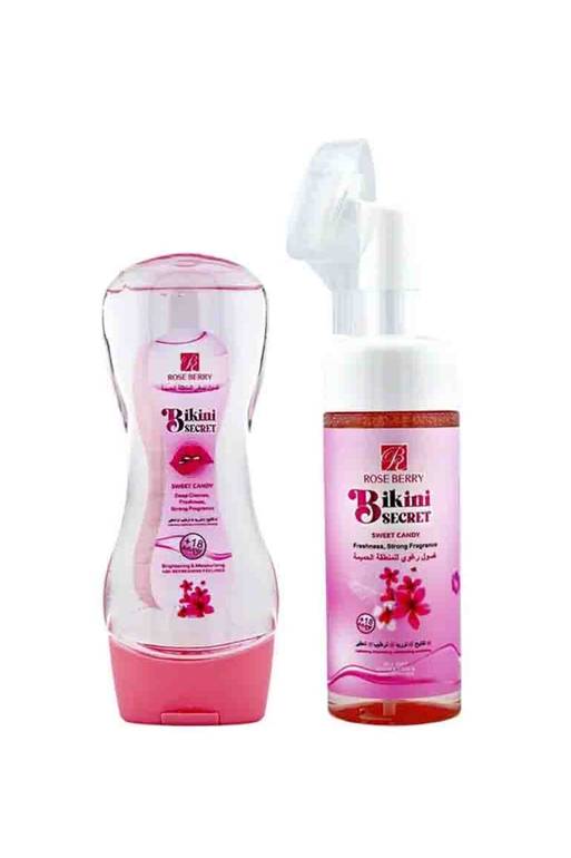 مجموعة العنايه الخاصه .. نعومتك خيال (غسول +رغوه) ، روز بيرى