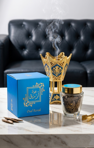 بخور العود الازرق