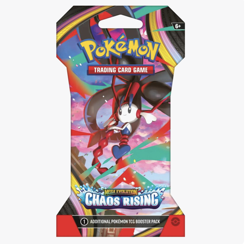 Chaos Rising Sleeved Booster Pack - (Pre-Order)