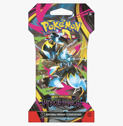 Pitch Black Sleeved Booster Pack (Pre-Order)