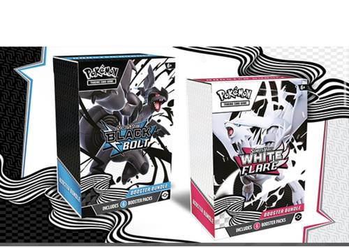 Scarlet & Violet—Black Bolt and White Flare Booster Bundles