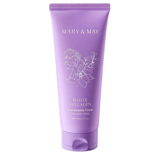MARY & MAY - White Collagen Cleansing Foam 150ml