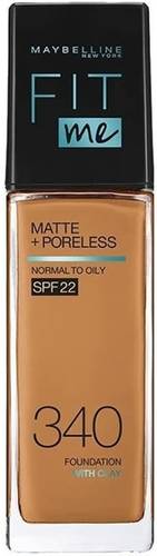 Maybelline New York Liquid Foundation, Matte Finish, with Sun Protection Factor (SPF)