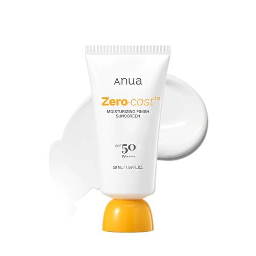 Anua - Zero-Cast Moisturizing Finish Sunscreen