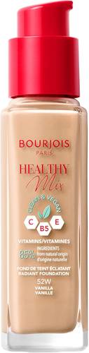 ourjois Healthy Mix Clean Foundation – Liquid Foundation, Vegan Formula, Makeup – 55N Deep Beige