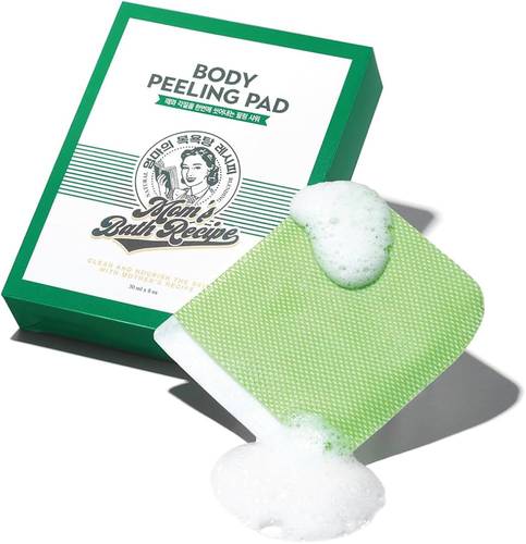 Mom's Bath Recipe - Body Peeling Pad GREEN