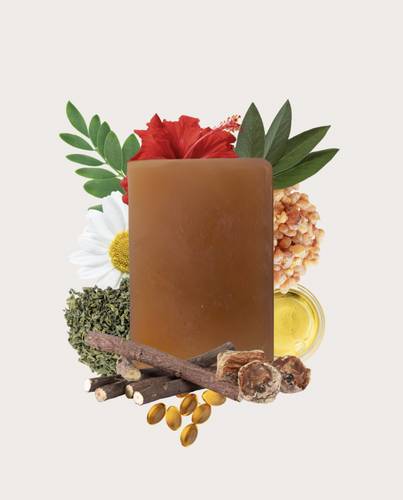 صابونة المورينقا بالأعشاب