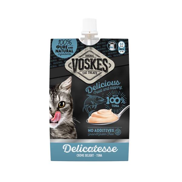 فوسكيس كريمة للقطط بنكهة التونة 90غ