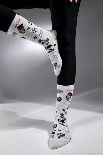 “EVERYDAY WORKOUT” SOCK IN WHITE