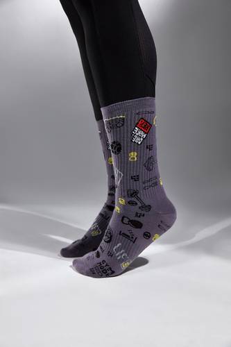 “EVERYDAY WORKOUT” SOCK IN GREY