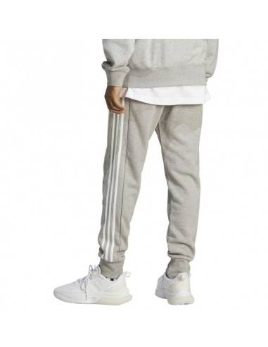 ESSENTIALS FRENCH TERRY TAPERED CUFF 3-STRIPES PANTS - 4XL
