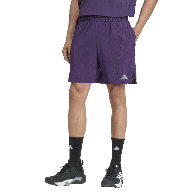Designed for Training HIIT Workout HEAT.RDY Shorts - L - أورجواني