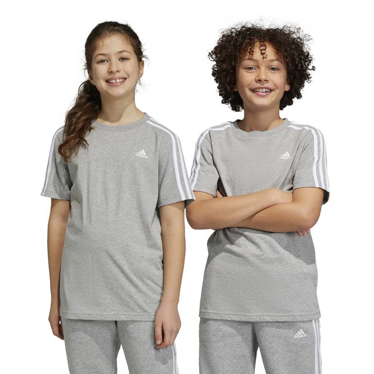 ESSENTIALS 3-STRIPES COTTON TEE - 15-16Years
