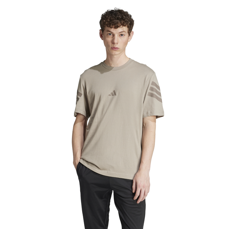 Future Icons 3-Stripes T-Shirt - 2XL - BEIGE