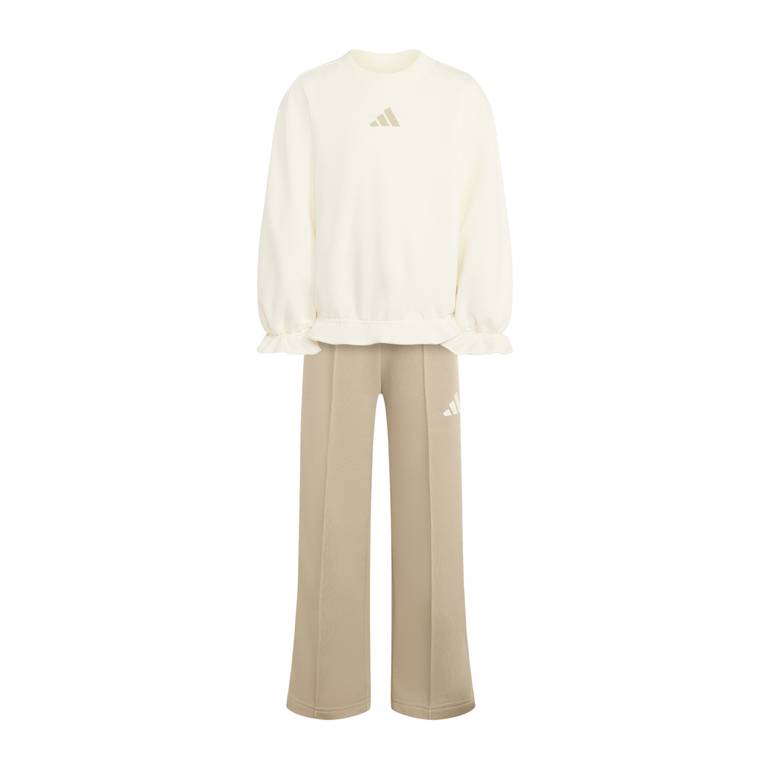 Seasonals Ruffles Sweatset Little Girls - OWHT/WHT - 6-7 Years