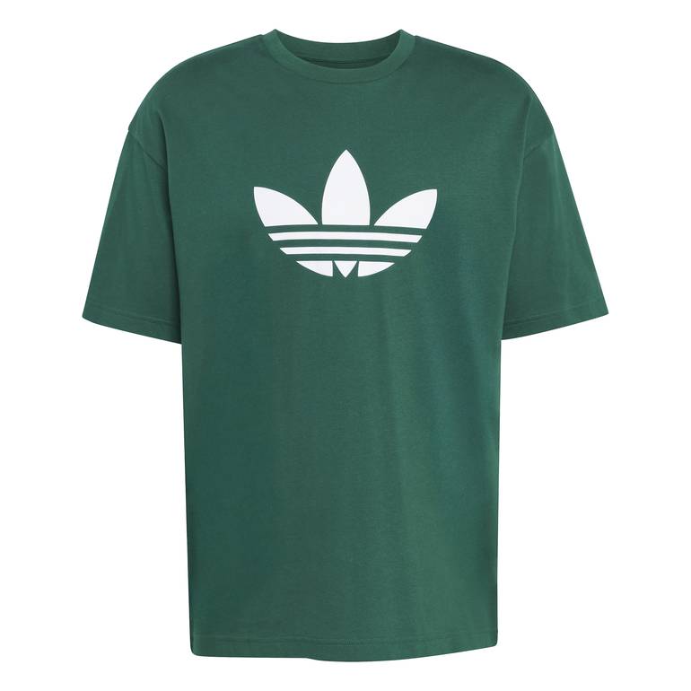 ADICOLOR TREFOIL T-Shirt - cgreen/WHI - S