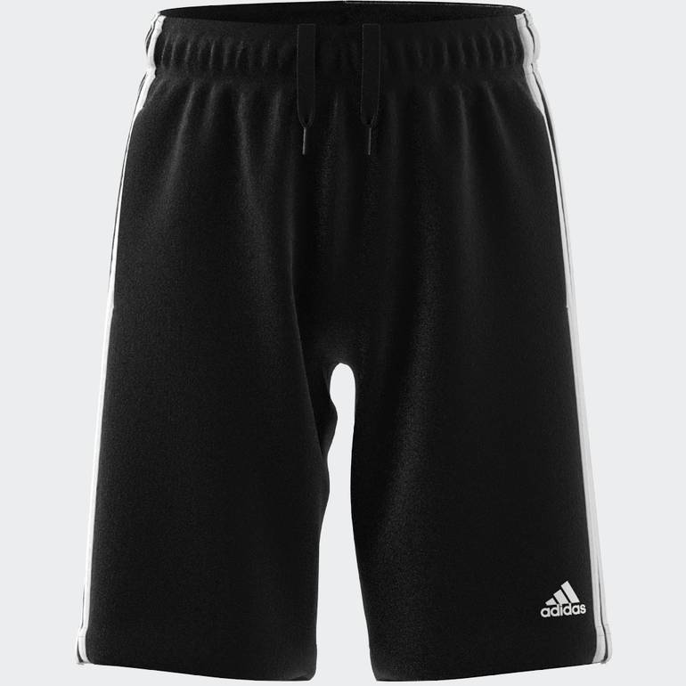 Essentials 3-Stripes Knit Shorts - 9-10 Years