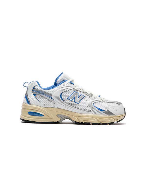 NEW BALANCE 530  - 9.5 - WHITE/BLUE OASIS