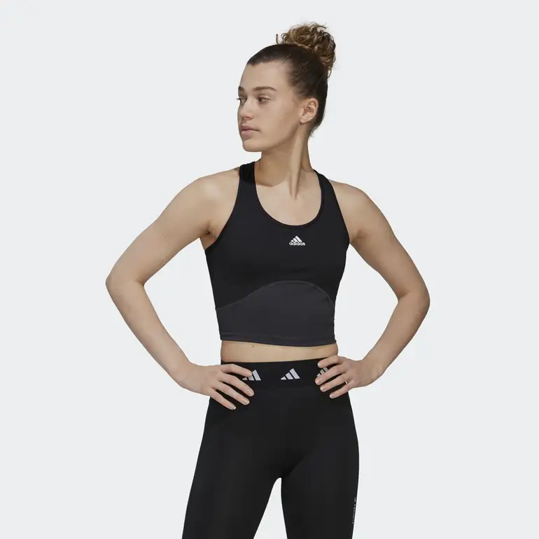 AEROREADY TRAIN HIIT CROP TANK TOP - XL