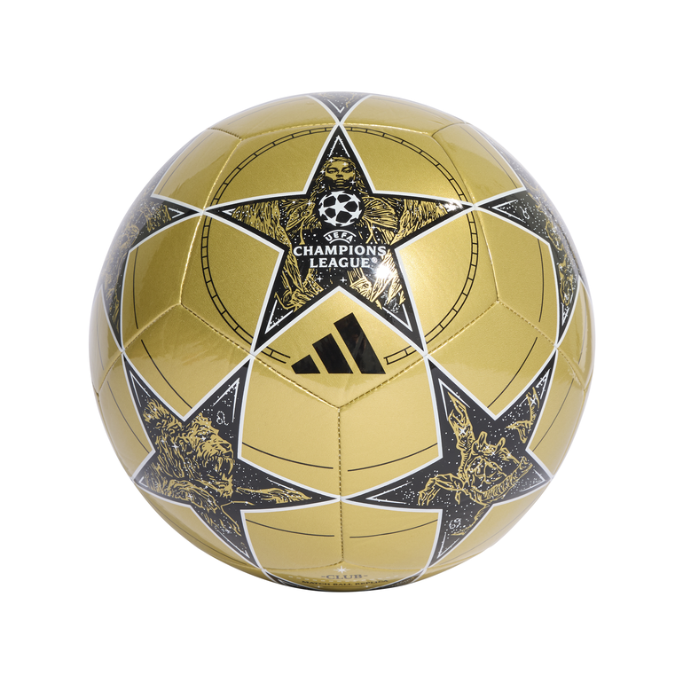 UCL Club 25/26 League Stage Ball - 5 - GOLDMT/BLK
