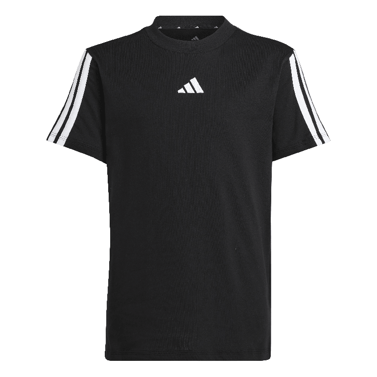 Essentials Tee Kids - 7-8 Years - BLACK-WHI