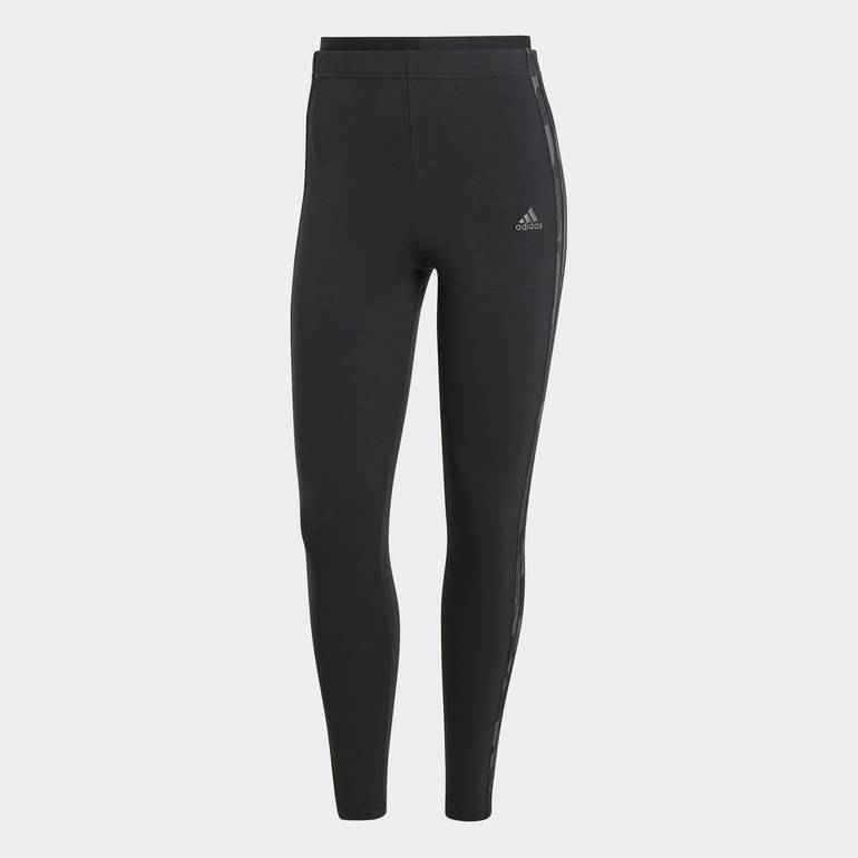 ESSENTIALS 3-STRIPES CAMO PRINT 7/8 LENGTH LEGGINGS - XL