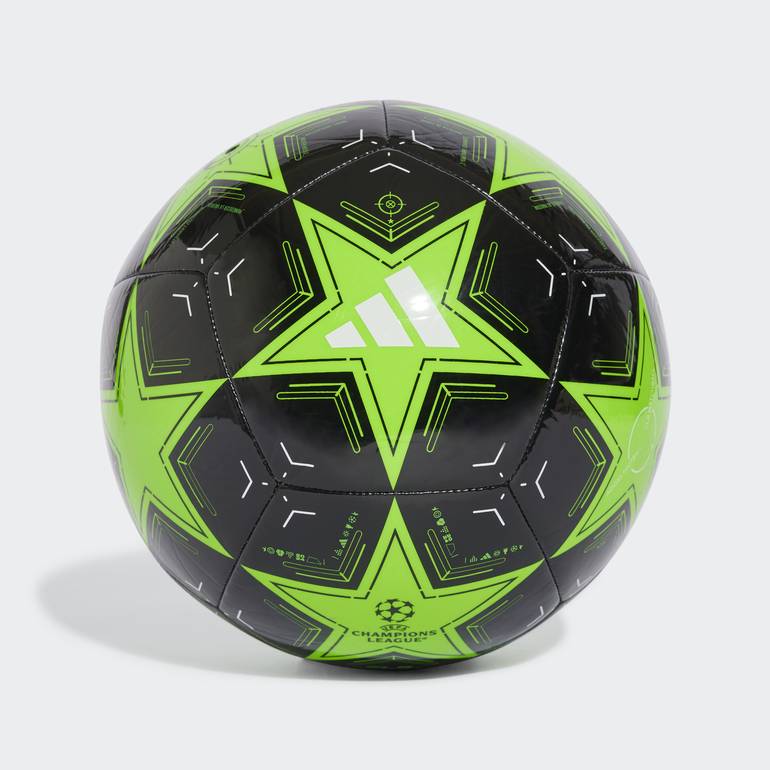 adidas UCL Club 24 Soccer Ball - Green/Black - 5
