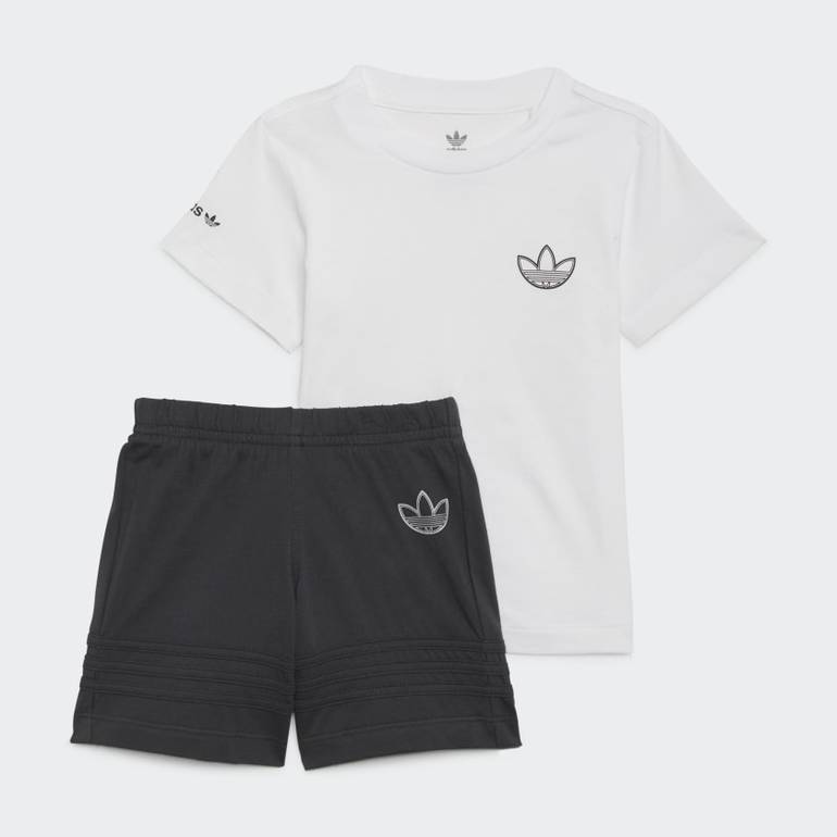 ADIDAS SPRT COLLECTION SHORTS AND TEE SET