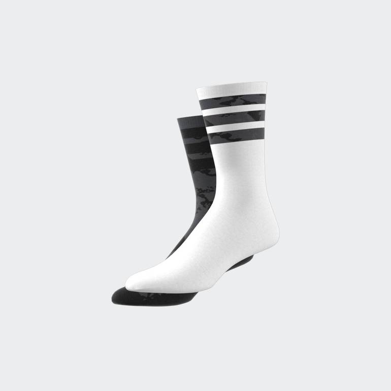 CAMO CREW SOCKS 2 PAIRS - XL