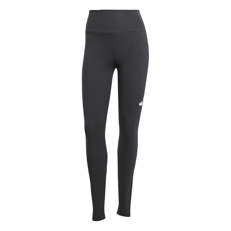Essentials Big Logo Cotton Leggings - XS - BLACK-WHI