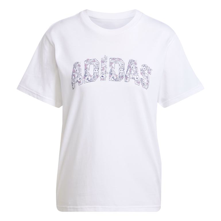 Tech Illustrate Graphic T-Shirt - L - WHITE