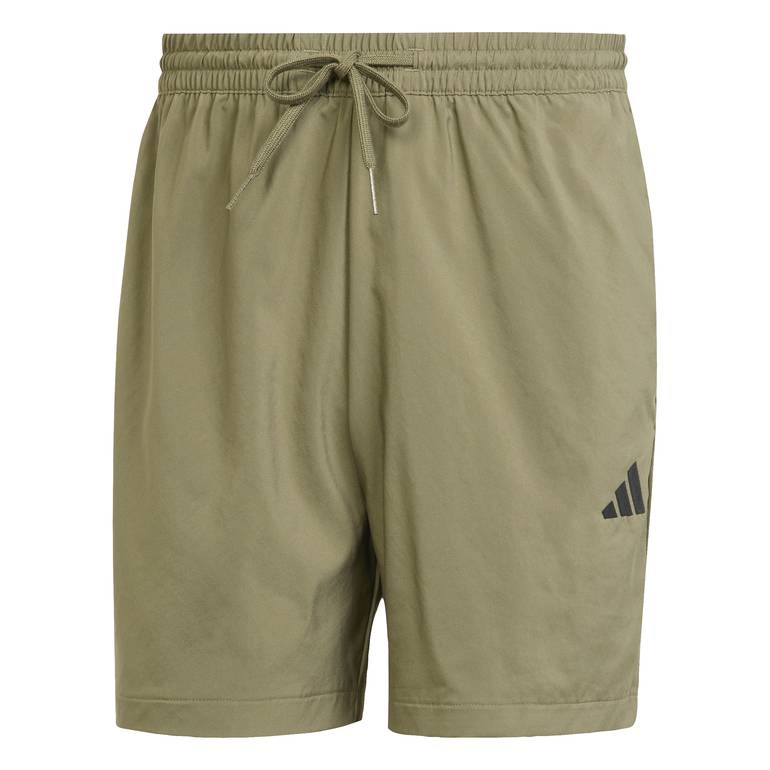 Essentials Small Logo Chelsea Shorts - S - OLISTR/BLA