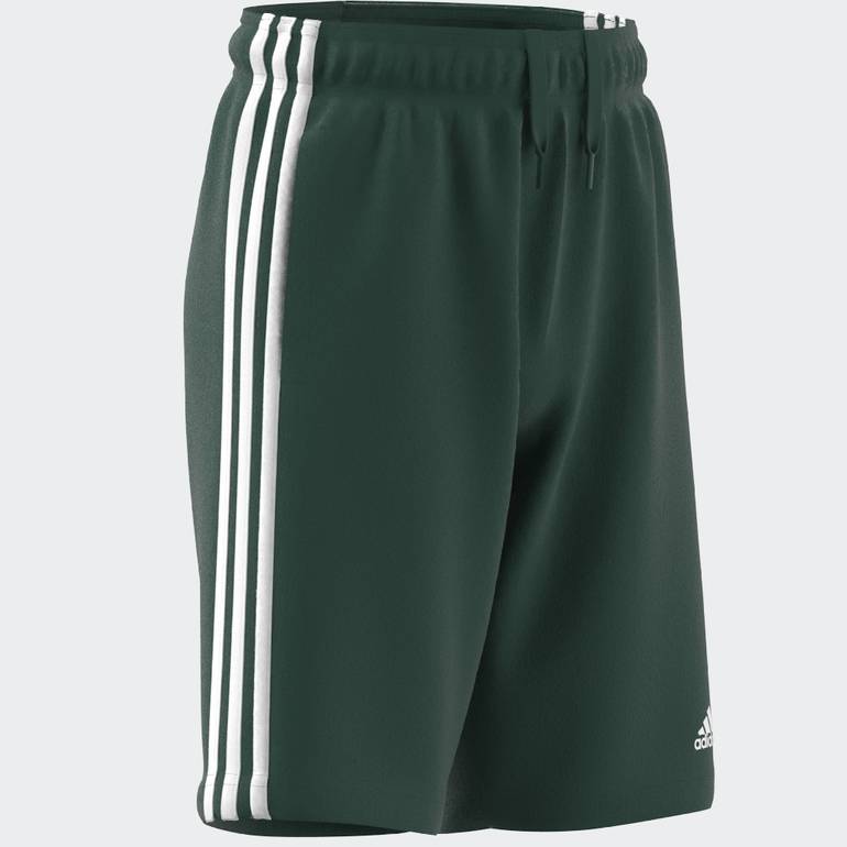 Essentials 3-Stripes Knit Shorts - 7-8 Years