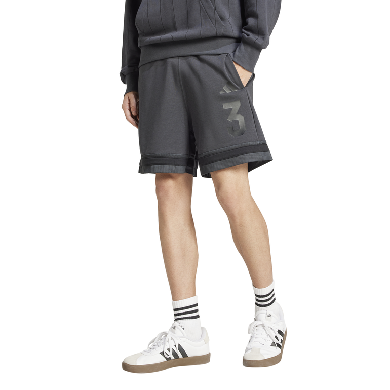 Seasonal Essentials Sport Shorts - S - رمادي داكن