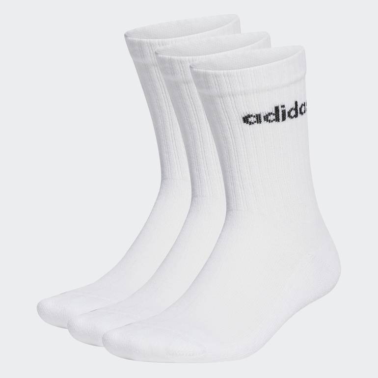 Linear Crew Cushioned Socks 3 Pairs - XL