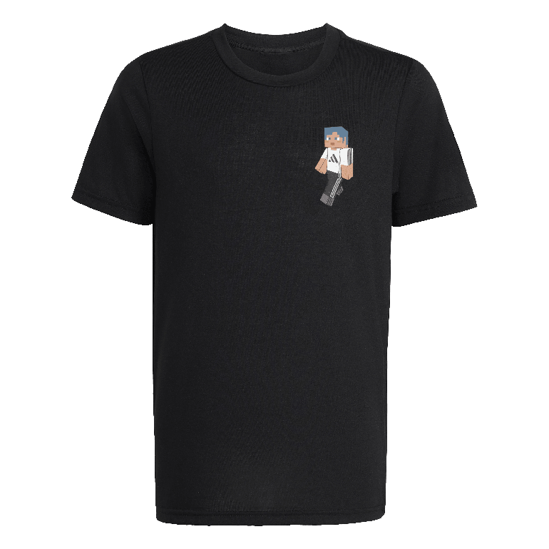ADIDAS MINECRAFT TRAINING T-SHIRT - 9-10 Years - Black