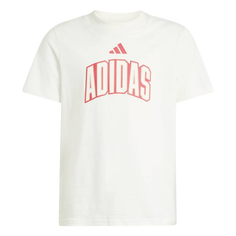 STADIUM LETTERING T-SHIRT - OWHITE/PUR - 11-12 Years