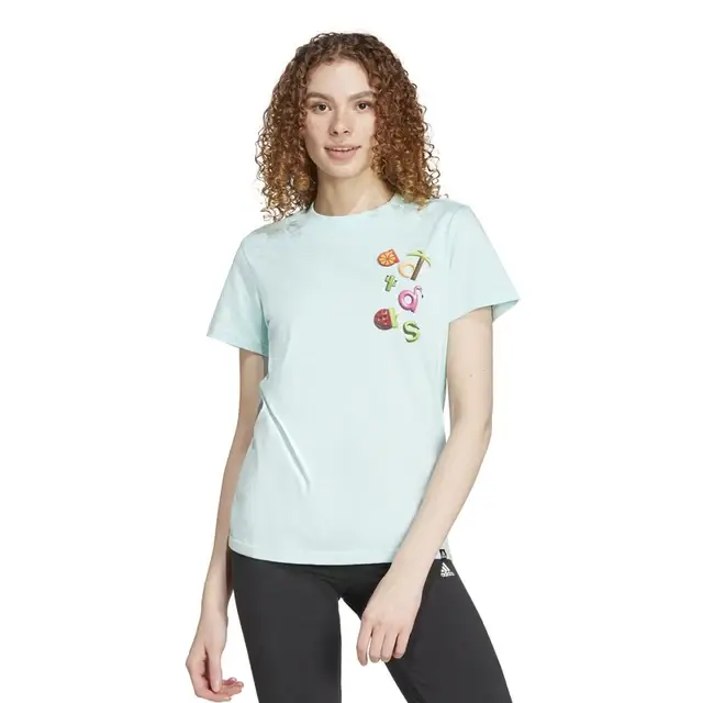 adidas Women's Summer Fun Float Graphic T-Shirt  - XS