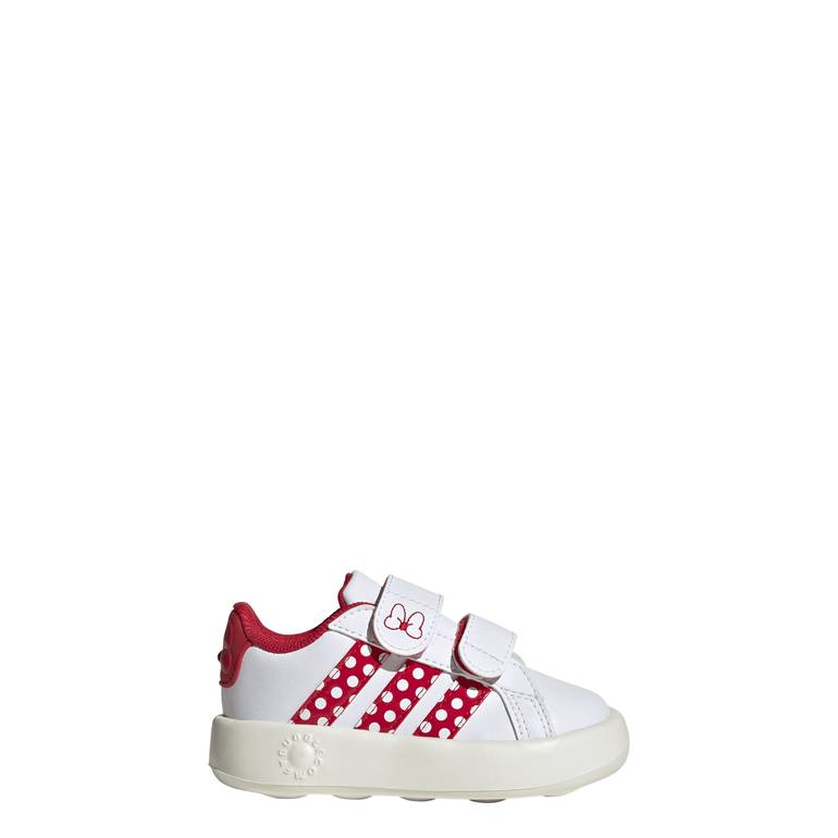 ADIDAS DISNEY MICKEY MOUSE GRAND COURT SHOES INFANTS - 21 - OWHT/PURUB