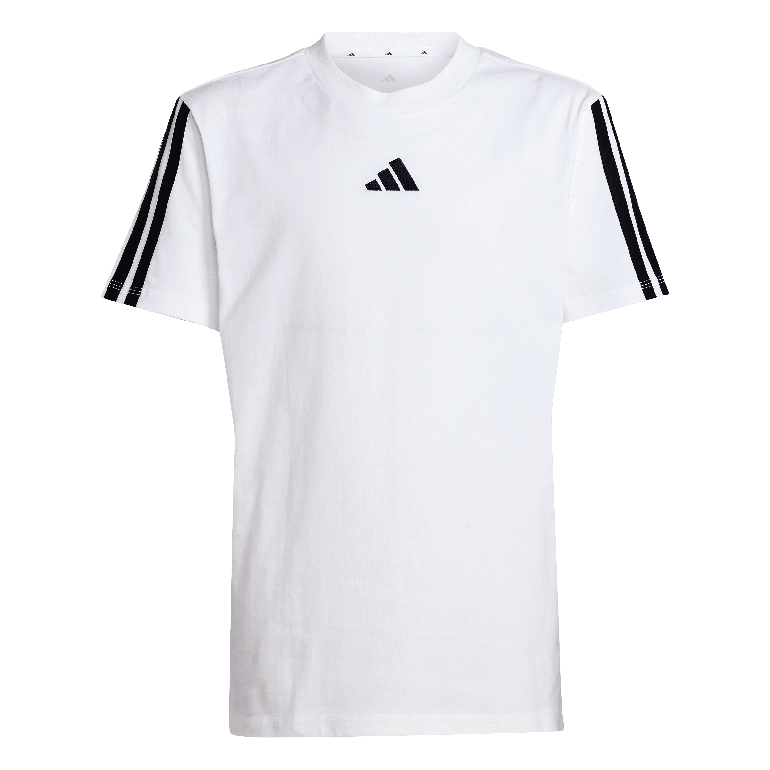 Essentials Tee Kids - WHT/BLK - 7-8 Years