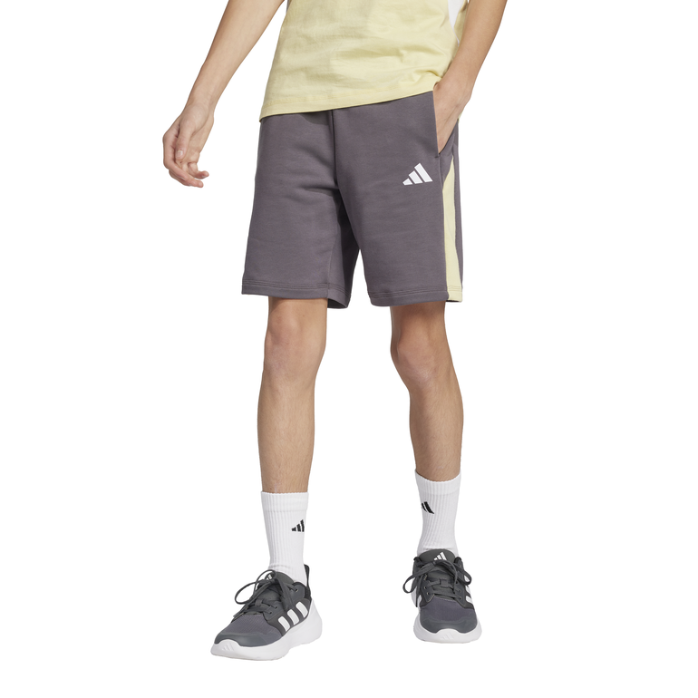 Seasonal Essentials Colorblock Shorts Kids - 176 - رمادى