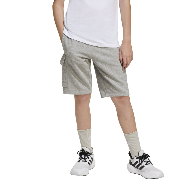 Essentials Cargo Shorts Kids - 9-10 Years - رمادي متوسط