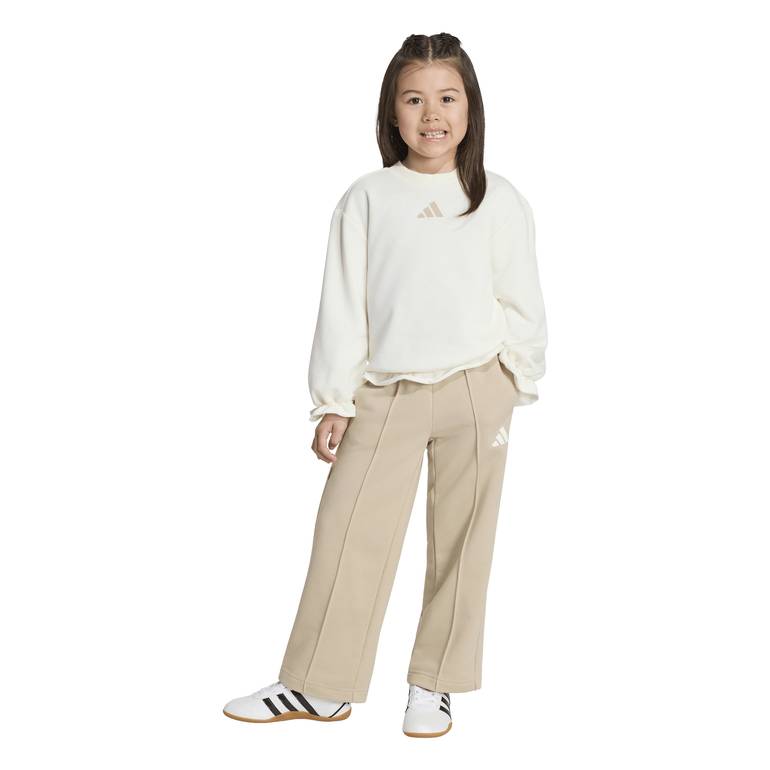 Seasonals Ruffles Sweatset Little Girls - 5-6 Years - OWHT/WHT