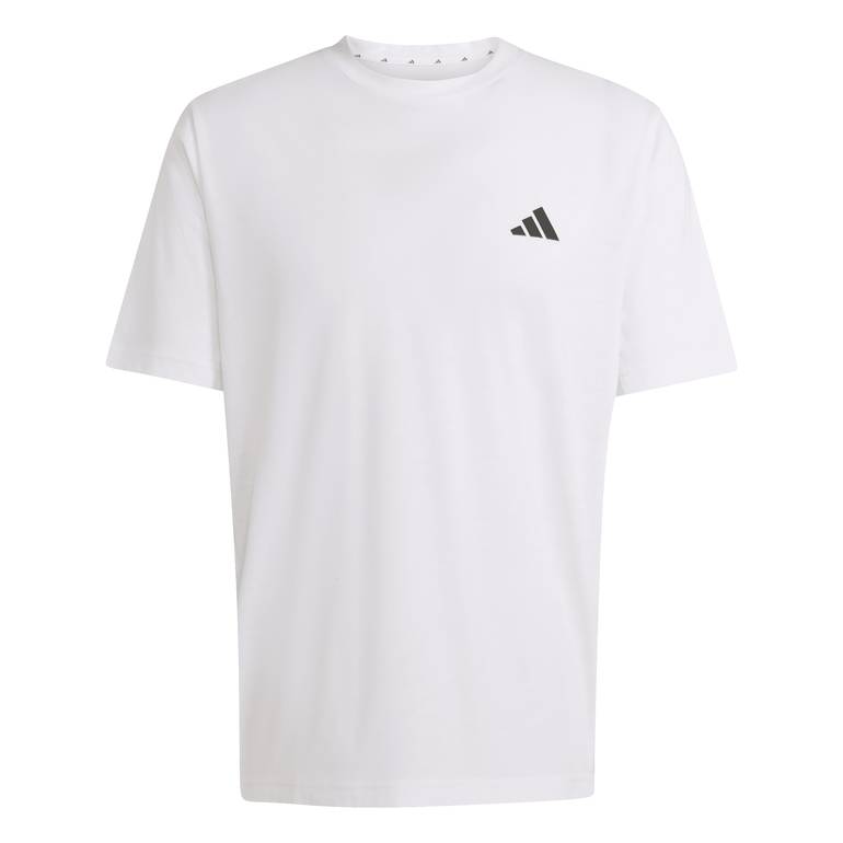 WORKOUT ESSENTIALS FEELREADY 3 STRIPES T-SHIRT - XL - WHITE/BLAC