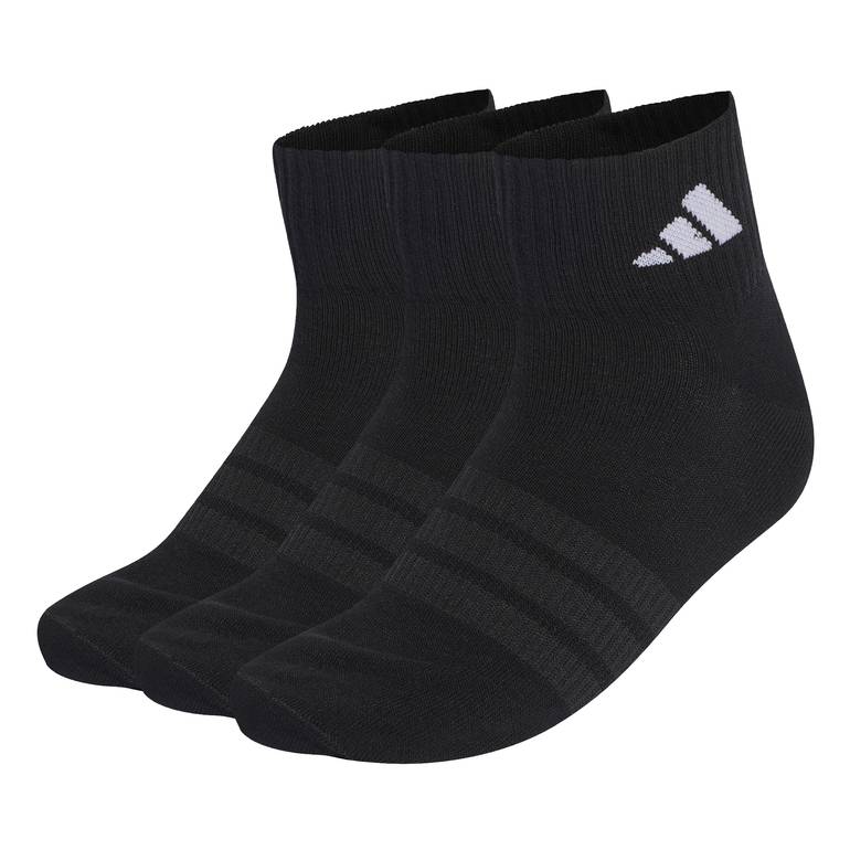 ثلاثة أزواج من الجوارب THIN&LIGHT SPORTSWEAR ANKLE - أسود-أبيض - XL