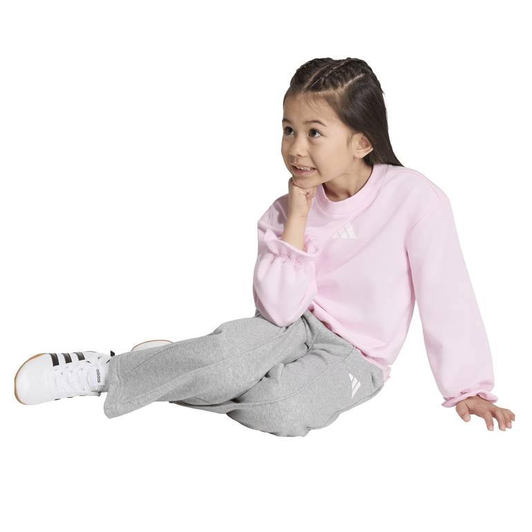 Seasonals Ruffles Sweatset Little Girls - CLPNK/WHT - 3-4 Years