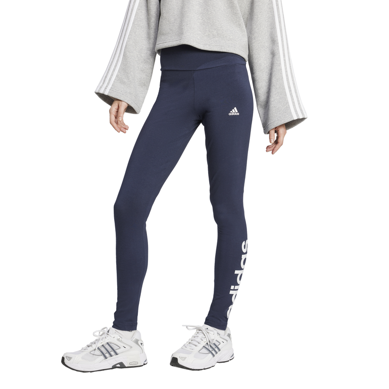 HIGH-WAISTED LOGO LEGGINGS - S