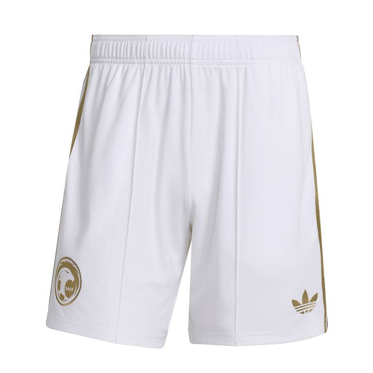 Saudi Arabia 26 Away Shorts - WHITE/KHAK - 2XL